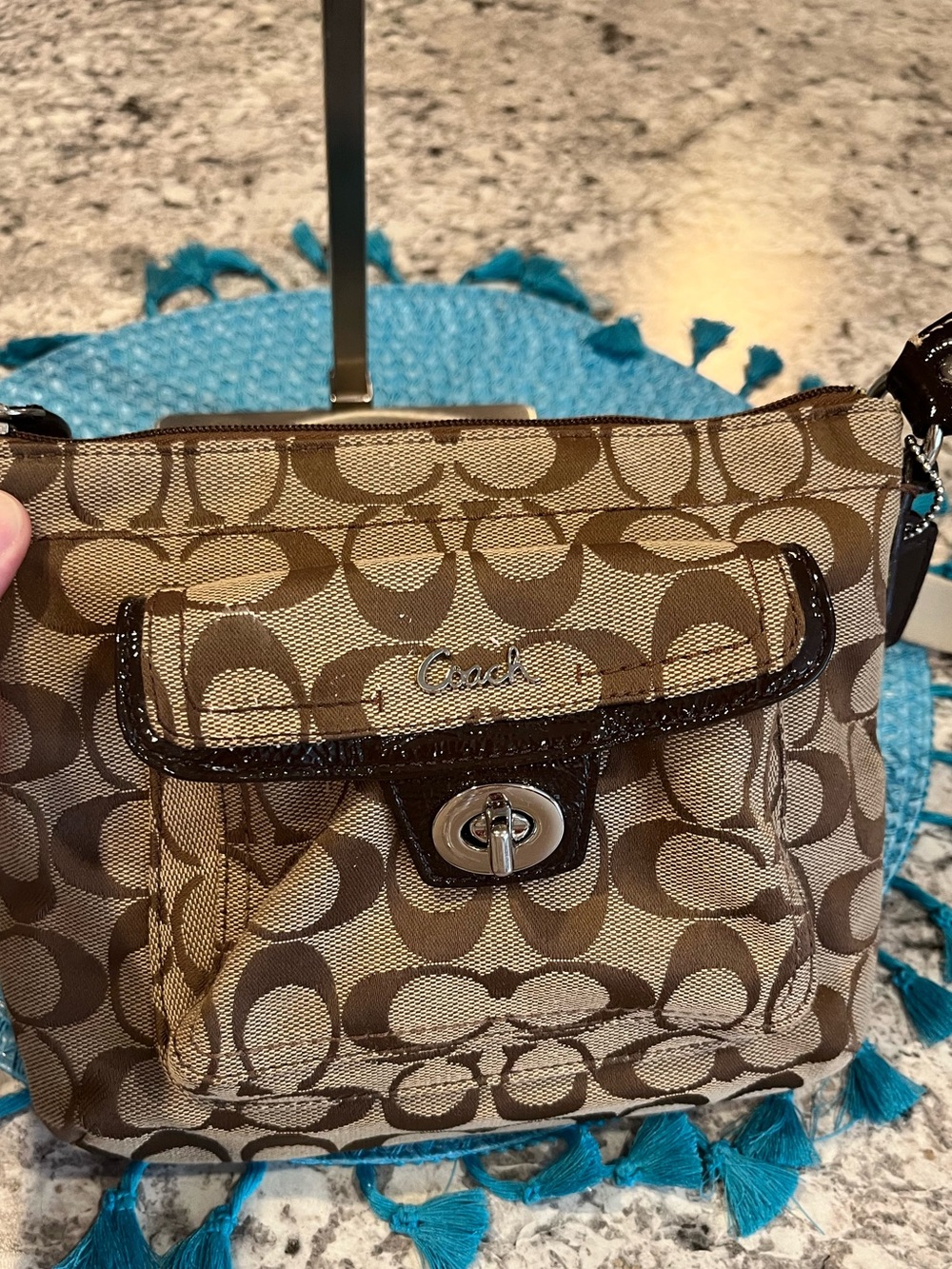 Coach Signature Crossbody - Picture 12 of 15